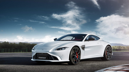 Iconic Arts Supercar Laminated Poster 24x36- Aston Martin Vantage Startech 2019 Geneva Motor Show