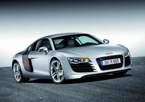 Gifts Delight Laminated 33x24 Poster: Sports Car - Audi R8 v8 2008 Gifts Delight Laminated 33x24 Poster: Sports Car - Audi R8 v8 2008