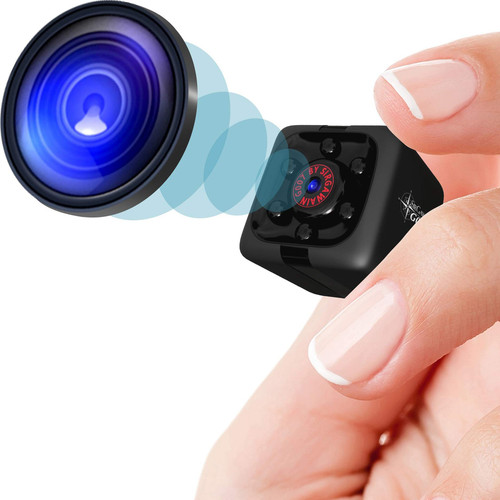 Mini Spy Camera 1080P Hidden Camera - Portable Small HD Nanny Cam with Night Vision and Motion Detection - Indoor Covert Security Camera for Home and Office - Hidden Spy Cam - Built-in Battery Mini Spy Camera 1080P Hidden Camera - Portable Small HD Nanny Cam with Night Vision and Motion Detection - Indoor Covert Security Camera for Home and Office - Hidden Spy Cam - Built-in Battery