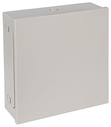 Safety Technology International, Inc. STI-EM121204 Metal Protective Cabinet, UL/cUL Type1, Powder Coated, Piano Hinge, 12 x 12 x 4"