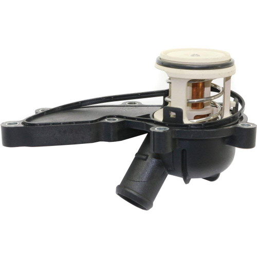 Evan-Fischer Thermostat Housing compatible with Audi A4 Quattro 05-09 / Q5 09-12 6 Cyl 3.2L Eng.
