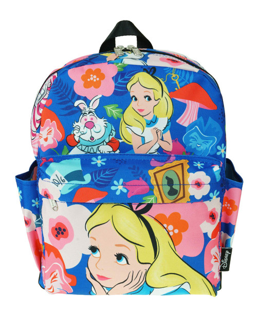 KBNL Alice in Wonderland 12inch Deluxe Oversize Print Daypack A21310 Medium