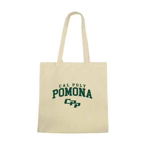 W REPUBLIC Cal Poly Pomona Broncos Seal College Tote Bag - Natural,