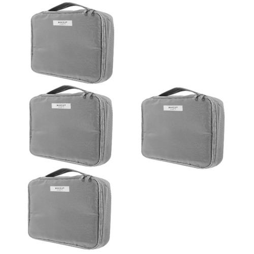 FOMIYES 4pcs large capacity cosmetic bag toiletry travel bag large makeup bag make up organizer bag portable organizer make up bag makeup case polyester cosmetics bag organizer care set FOMIYES 4pcs large capacity cosmetic bag toiletry travel bag large makeup bag make up organizer bag portable organizer make up bag makeup case polyester cosmetics bag organizer care set