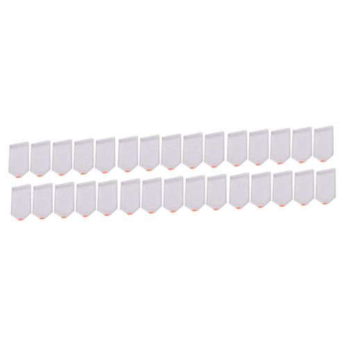 EXCEART Plastic Trays 30 pcs Tool Manicure Tools Bead Tray Accessories Trays Cross Tray DIY Tools Nail Diamonds Diamond Stitch Tray Diamond Stitch Sorting Tray Drilling Plastic Pallet