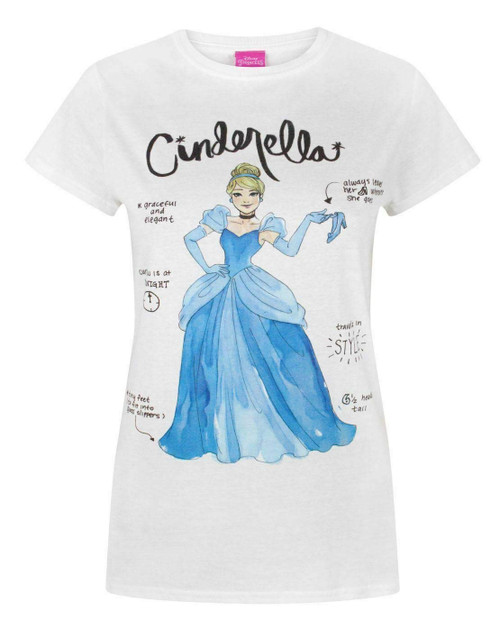 Disney Cinderella Women's T-Shirt White