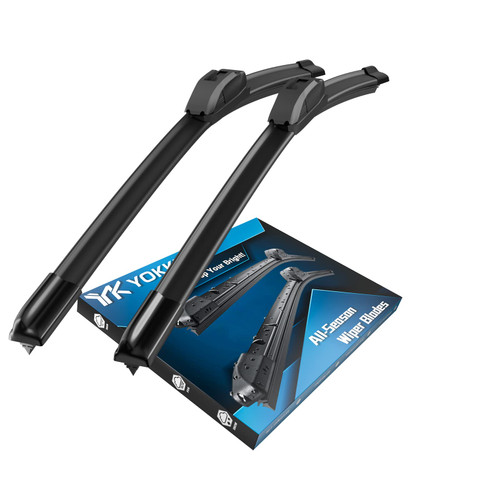 YOKKIP 26"+18" Windshield Wiper Blades - Replacement for Toyota Avalon Camry 2013-2016? Honda Accord 2003-2007, Front Wiper Premium All-Seasons OEM Quality, 2 Packs?U-Hook/J-Hook?