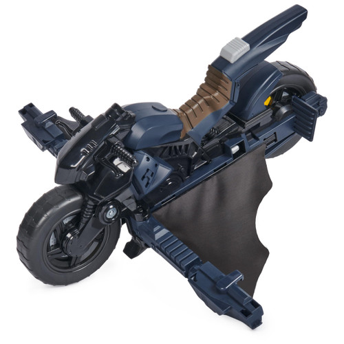 DC Comics, Batman Adventures, Batman Batcycle, Transforming 2-in-1 Batcycle & Batglider, Figure Compatible, Super Hero Kids Toy for Boys and Girls 4+ DC Comics, Batman Adventures, Batman Batcycle, Transforming 2-in-1 Batcycle & Batglider, Figure Compatible, Super Hero Kids Toy for Boys and Girls 4+