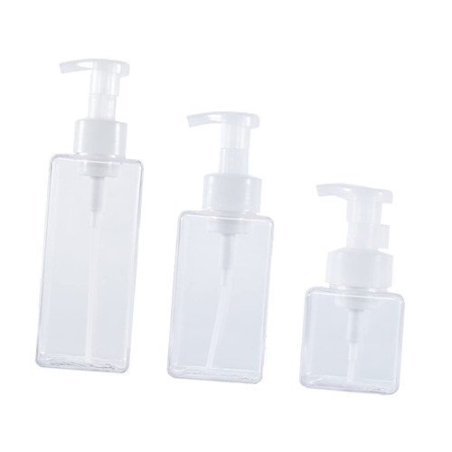 STOBAZA 9 Pcs Lotion Foam Pump Bottle Shampoo Pump Liquid Dispenser Pump Bottles Water Dispenser Shampoo Bottle Pump-Bottles Clear Empty Pump Bottle Mousse Travel Soap Dispenser