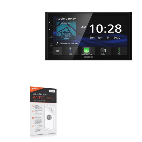 BoxWave Screen Protector Compatible With Kenwood DMX47S - ClearTouch Anti-Glare (2-Pack), Anti-Fingerprint Matte Film Skin