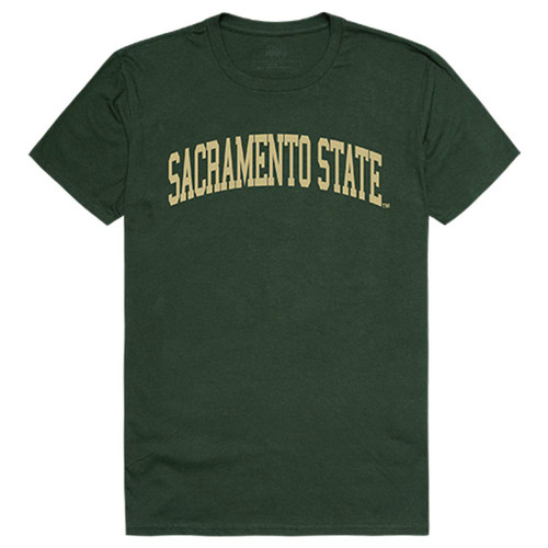 CSUS Sacramento State Hornets NCAA College T Shirt - Forest Green, Large