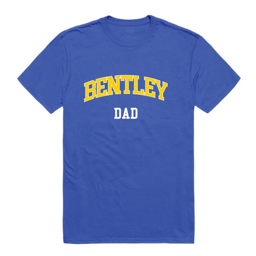 Bentley University Falcons Dad Tee T-Shirt - Royal, Large