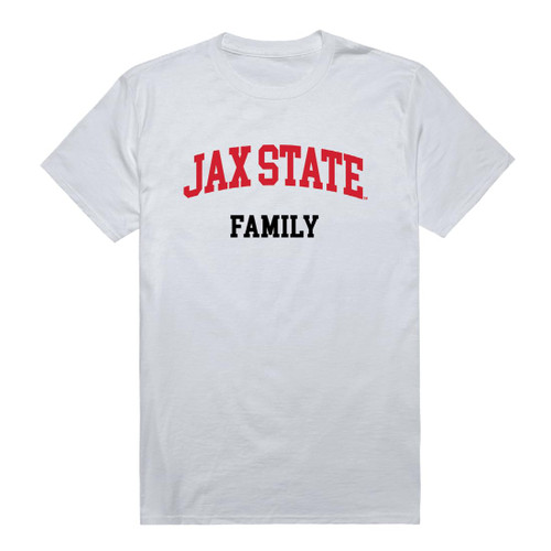 Jacksonville State University Family Tee T-Shirt - White, Medium