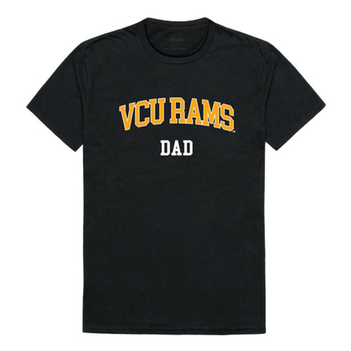 Virginia Commonwealth University Rams Dad Tee T-Shirt - Black, Medium Virginia Commonwealth University Rams Dad Tee T-Shirt - Black, Medium