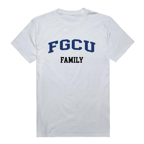 Florida Gulf Coast University Eagles Family Tee T-Shirt - White, Small