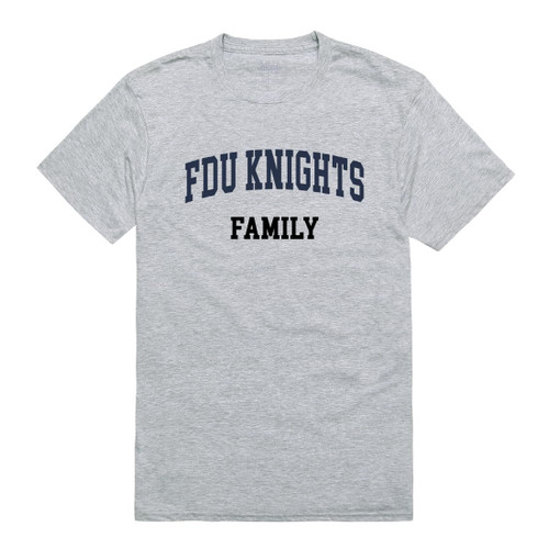 Fairleigh Dickinson University Family Tee T-Shirt - Heather Grey, Large