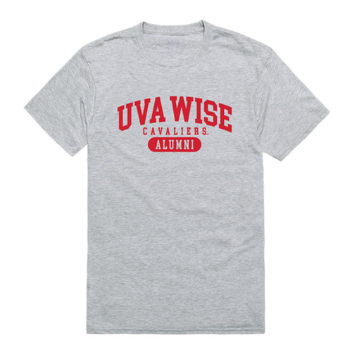 University of Virginia's College at Wise Cavaliers Alumni Tee T-Shirt - Heather Grey, Large