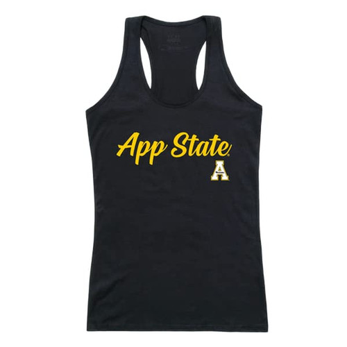 W Republic Appalachian State University Women's Script Tank Top Tee T-Shirt - Black, X-Large W Republic Appalachian State University Women's Script Tank Top Tee T-Shirt - Black, X-Large