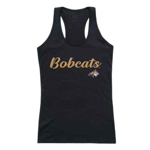 W Republic Montana State University Bobcats Women's Script Tank Top Tee T-Shirt - Black, XX-Large W Republic Montana State University Bobcats Women's Script Tank Top Tee T-Shirt - Black, XX-Large