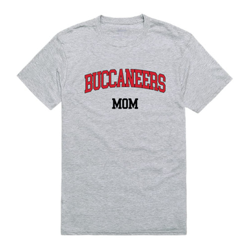 Christian Brothers University Buccaneers Mom T-Shirt - Heather Grey, Small