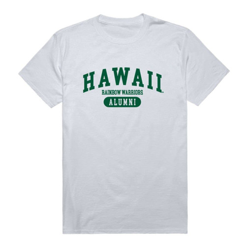 University of Hawaii Warriors Alumni T-Shirts White Large