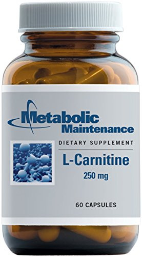 Metabolic Maintenance - L-Carnitine - 250 mg, Performance + Weight Control Support, 60 Capsules