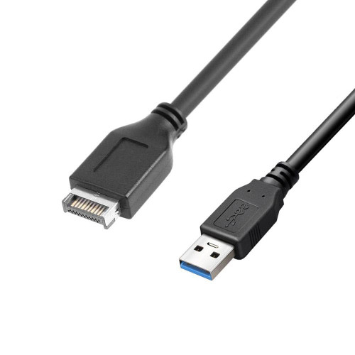 GXMRHWY USB 3.1 Front Panel Header Type-E Male to USB 3.0 Type-A Male Cable 1Meter