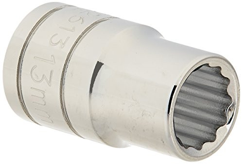 Williams 32613 13mm Shallow 12-Point Socket with 1/2 Drive