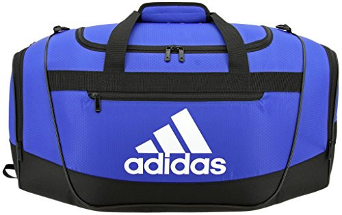 adidas Defender III Duffel Bag-Bold Blue/Black/White, Small