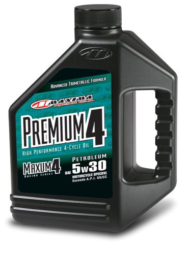 Maxima (399128) Premium4 5W-30 Motorcycle Engine Oil - 1 Gallon Jug