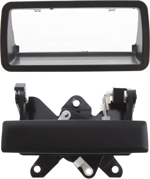 Evan Fischer Tailgate Handle Set of 2 Compatible with 1994-2004 Chevrolet S10, Fits 1994-2004 GMC Sonoma, Fits 1996-2000 Isuzu Hombre - GM1916103, GM1915107