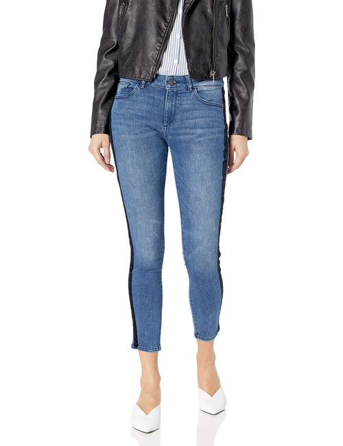 DL1961 Women's Florence Instasculpt Mid Rise Skinny Fit Ankle Jean, Pescadero, 27