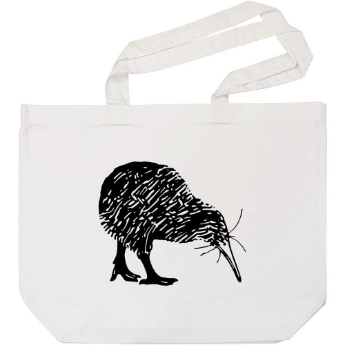 Azeeda 'Kiwi Bird' Tote Shopping Bag for Life (BG00002789)