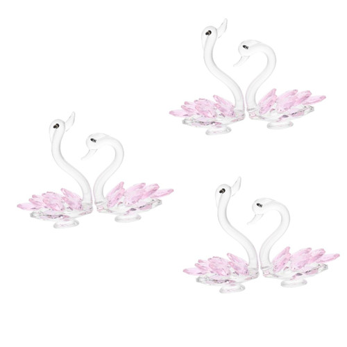 Garneck 6 pcs Crystal swan Ornament car Decoration car Dashboard Decorations Decor for car Cupcake Toppers Cupcake Ornament Loving swan Figurine Birthday Wedding Gift Crystal Craft Statue Garneck 6 pcs Crystal swan Ornament car Decoration car Dashboard Decorations Decor for car Cupcake Toppers Cupcake Ornament Loving swan Figurine Birthday Wedding Gift Crystal Craft Statue