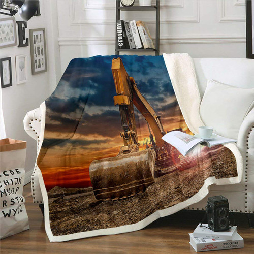 Boys Excavator Sherpa Blanket Construction Cars Fleece Throw Blanket for Kids Youth Cool Heavy Machinery Equipment Plush Blanket Construction Site Fuzzy Blanket for Sofa Bed Couch,Baby 30x40 Inches Boys Excavator Sherpa Blanket Construction Cars Fleece Throw Blanket for Kids Youth Cool Heavy Machinery Equipment Plush Blanket Construction Site Fuzzy Blanket for Sofa Bed Couch,Baby 30x40 Inches
