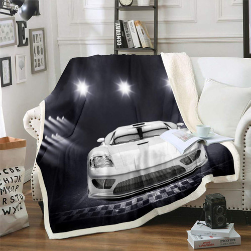 Feelyou Race Sports Car Sherpa Throw Blanket Extreme Sports Theme Fleece Blanket for Bed Sofa Couch Modern White Car Sports Competition Decor Plush Blanket Automobile Fuzzy Blanket Black Baby 30"x40" Feelyou Race Sports Car Sherpa Throw Blanket Extreme Sports Theme Fleece Blanket for Bed Sofa Couch Modern White Car Sports Competition Decor Plush Blanket Automobile Fuzzy Blanket Black Baby 30"x40"