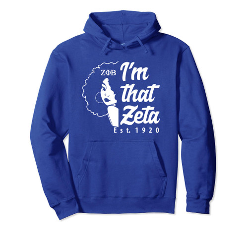 Zeta Phi Beta Sorority Sisterhood Pullover Hoodie