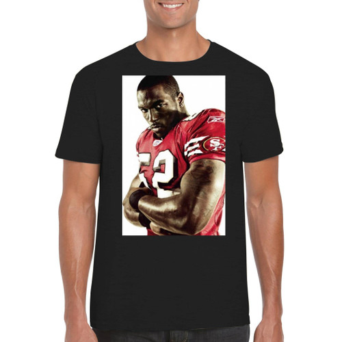 FC Carino Patrick Willis - Men's Crewneck T-Shirt FCA #FCAG314079, Black, X-Large FC Carino Patrick Willis - Men's Crewneck T-Shirt FCA #FCAG314079, Black, X-Large
