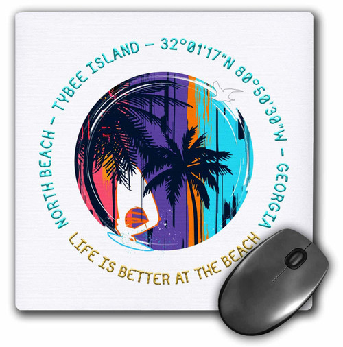 3dRose American Beaches - North Beach, Tybee Island, Georgia Travel Gift - Mouse Pads (mp-375234-1) 3dRose American Beaches - North Beach, Tybee Island, Georgia Travel Gift - Mouse Pads (mp-375234-1)