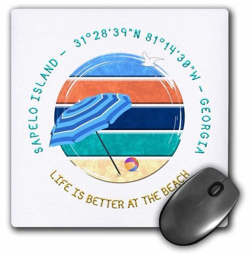 3dRose American Beaches - Sapelo Island, Georgia Chic Family Travel Gift - Mouse Pads (mp-375235-1) 3dRose American Beaches - Sapelo Island, Georgia Chic Family Travel Gift - Mouse Pads (mp-375235-1)