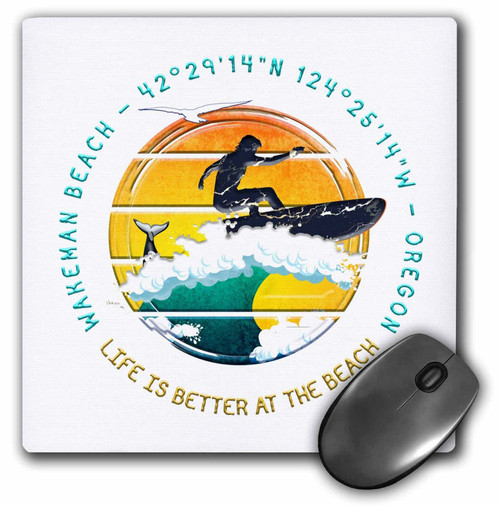 3dRose American Beaches - Wakeman Beach, Curry County, Oregon Travel Gift - Mouse Pads (mp-375574-1) 3dRose American Beaches - Wakeman Beach, Curry County, Oregon Travel Gift - Mouse Pads (mp-375574-1)