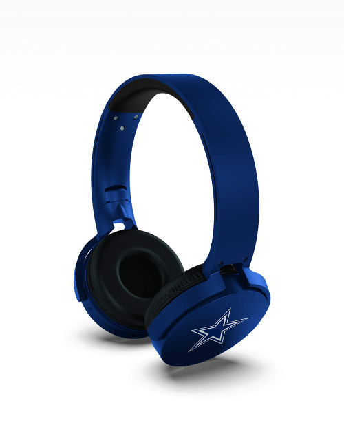 NFL Dallas Cowboys Wireless Bluetooth Headphones, Team Color NFL Dallas Cowboys Wireless Bluetooth Headphones, Team Color
