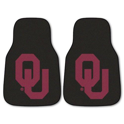 FANMATS NCAA University of Oklahoma Sooners Nylon Face Carpet Car Mat FANMATS NCAA University of Oklahoma Sooners Nylon Face Carpet Car Mat