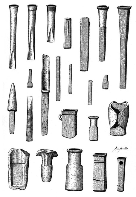 Late Bronze Age Tools Illustration Poster Print by Science Source (18 x 24)