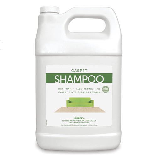 1 Gallon Genuine Kirby Allergen Shampoo (UnScented). Use with all model Kirby Vacuum Cleaner Shampooer Systems.