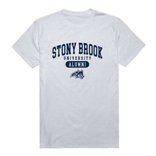 Stony Brook Seawolves Alumni T-Shirts White X-Large