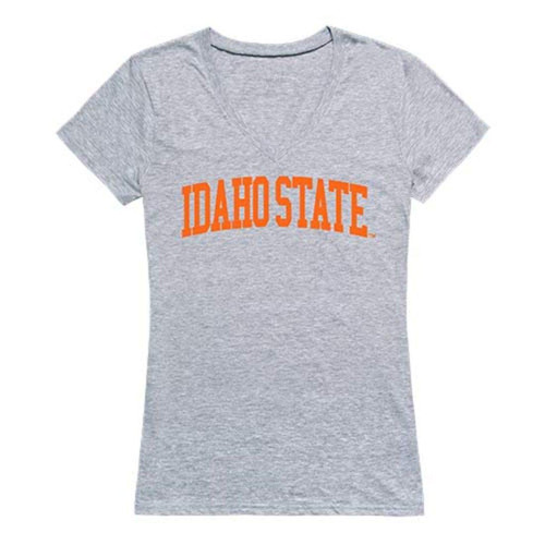 ISU Idaho State University Game Day Women's Tee T-Shirt Heather Grey XXL