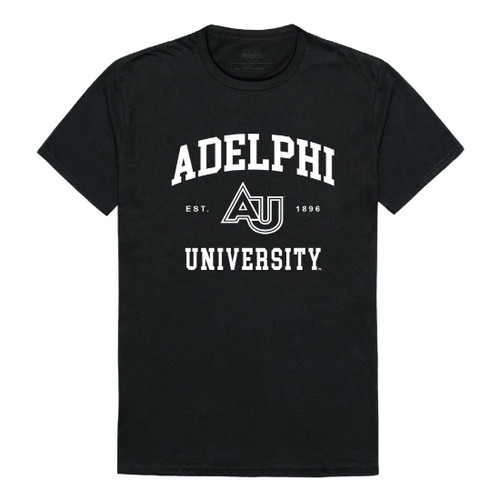W Republic Adelphi University Panthers Seal Tee T-Shirt - Black, XX-Large