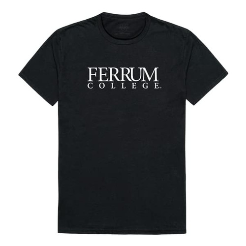 W Republic Ferrum College Panthers Institutional T-Shirt - Black, XX-Large