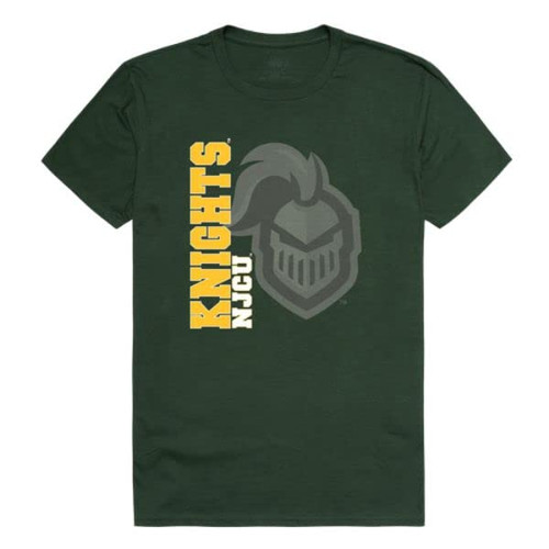 W Republic New Jersey City University Knights Ghost College Tee T-Shirt - Forest Green, X-Large